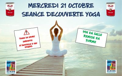 Séance découverte YOGA